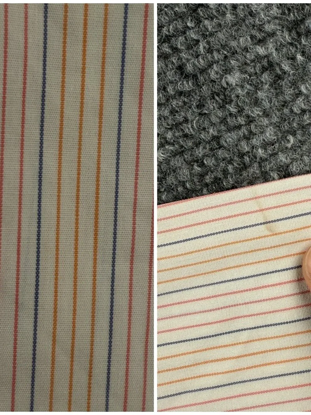 Brooks Brothers Non Iron Long Sleeve Button Up Shirt Striped Pink Orange Large